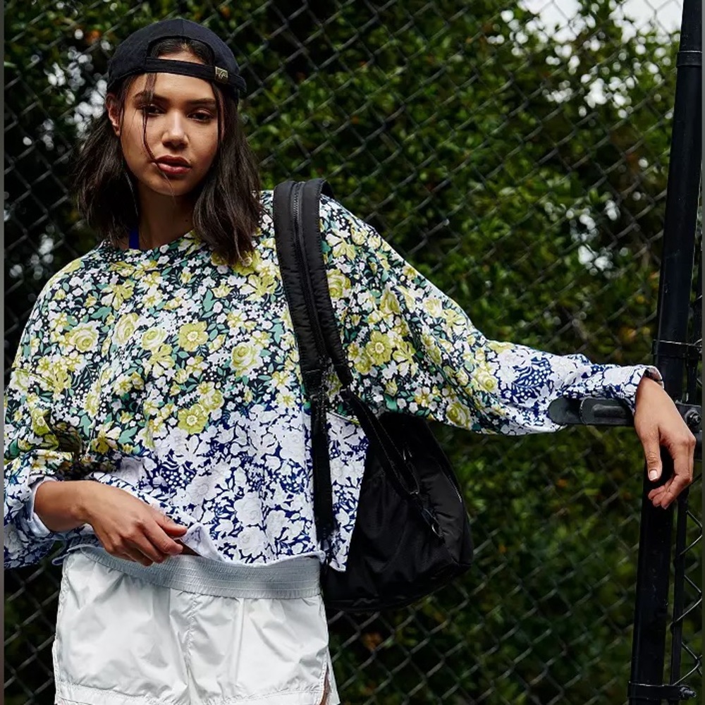 FP MOVEMENT Inspire Floral Printed Layer Faded Poppy